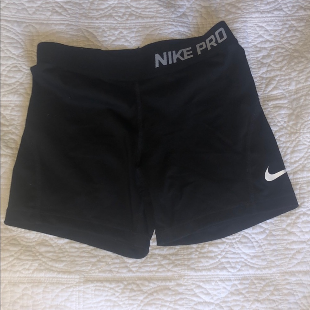 Nike pro spandex black